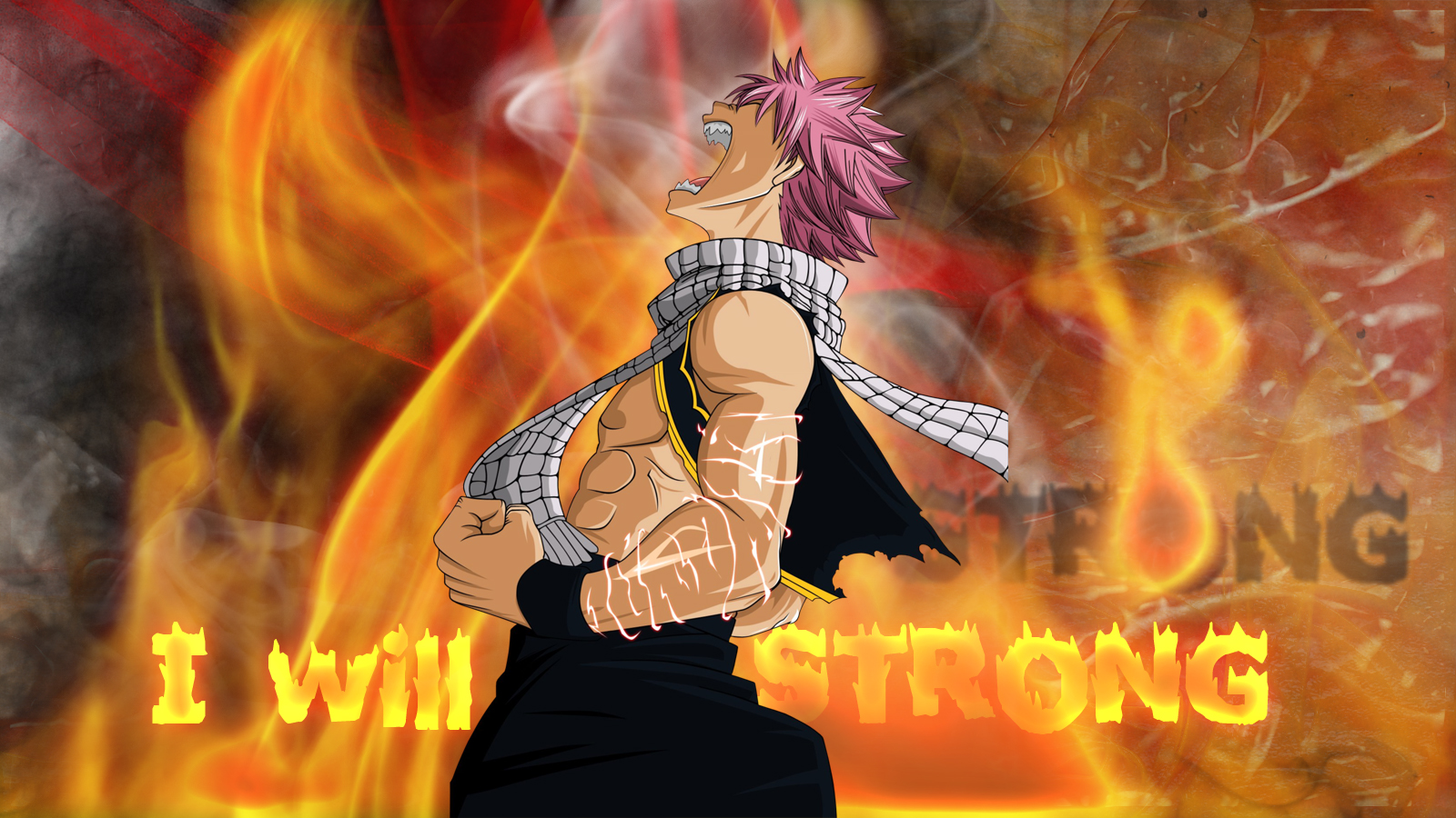 Wallpapers Manga Fairy Tail fairy tail Natsu Power