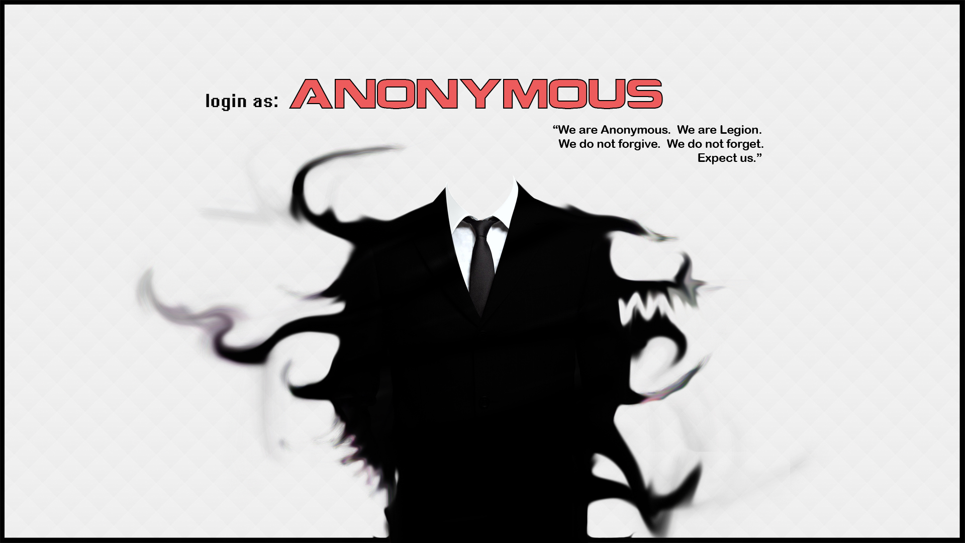 Fonds d'cran Informatique Anonymous 