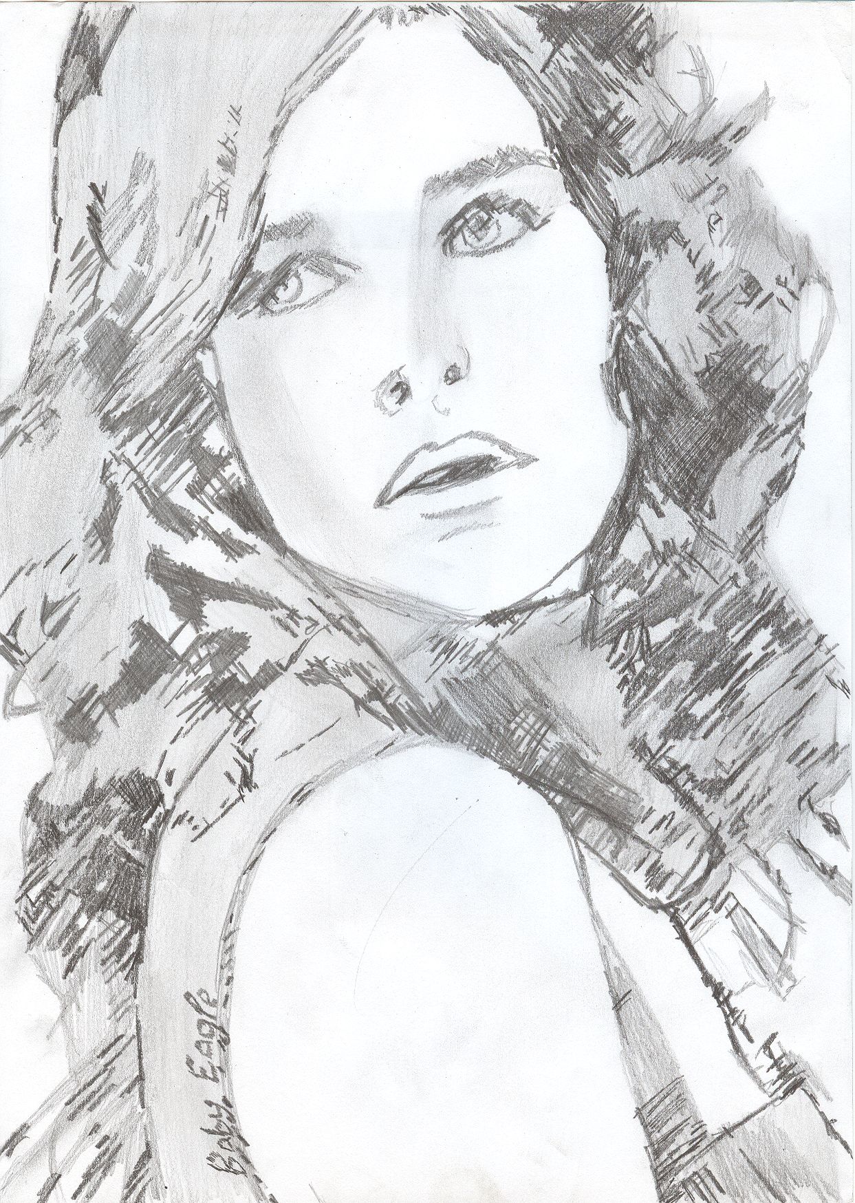 Wallpapers Art - Pencil Portraits artiste