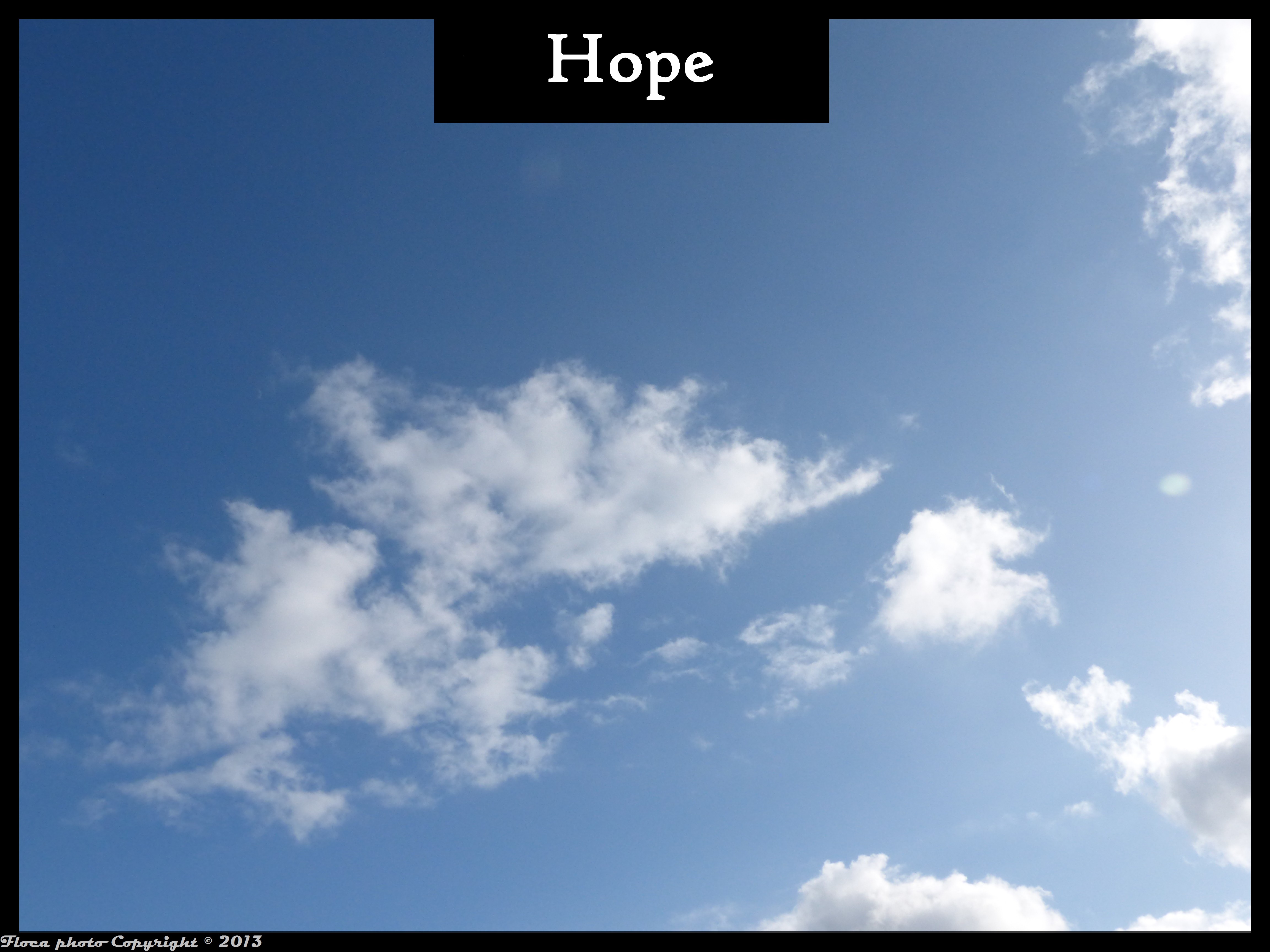 Wallpapers Nature Skies - Clouds Hope -Espoir.