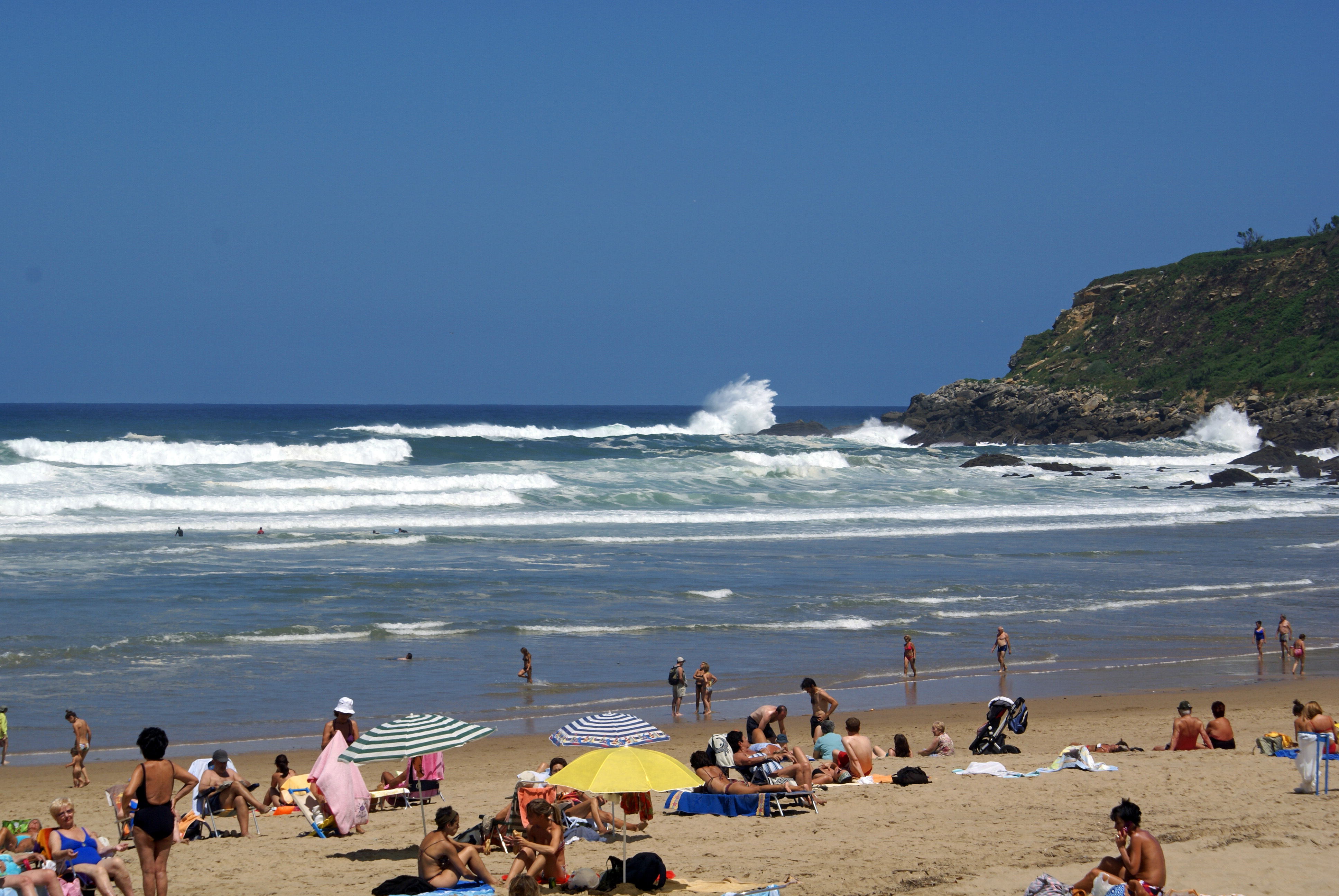 Fonds d'cran Nature Mers - Ocans - Plages UN JOUR A LA PLAGE