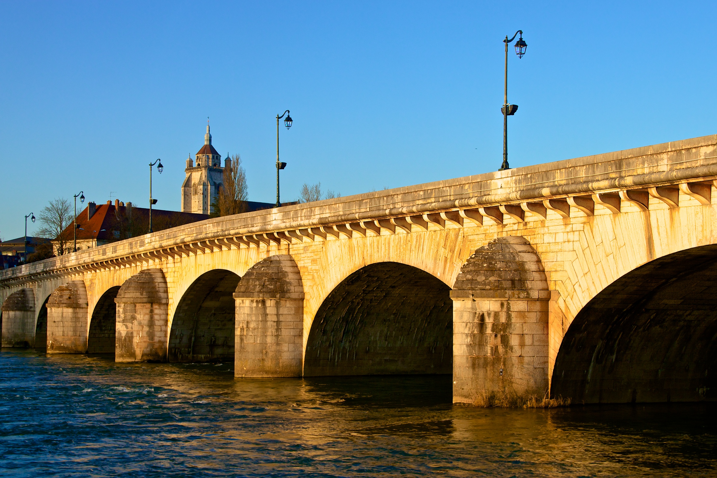 Fonds d'cran Voyages : Europe France > Franche Comt Pont Louis XV