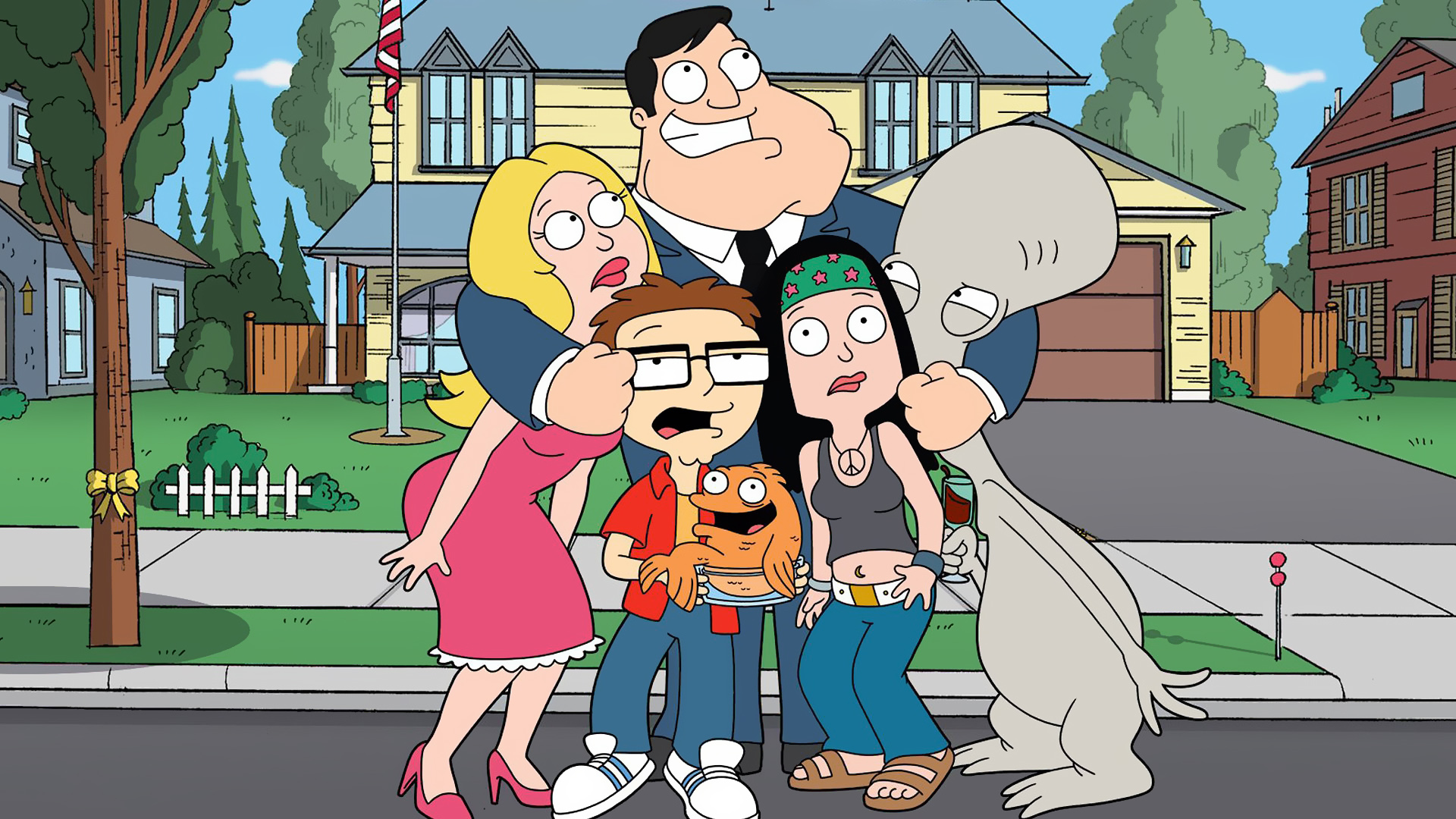 Fonds d'cran Dessins Anims American Dad 