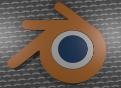 Fonds d'cran Art - Numrique Logo Blender 3D