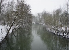  Nature La beauté du paysage sous la neige. 