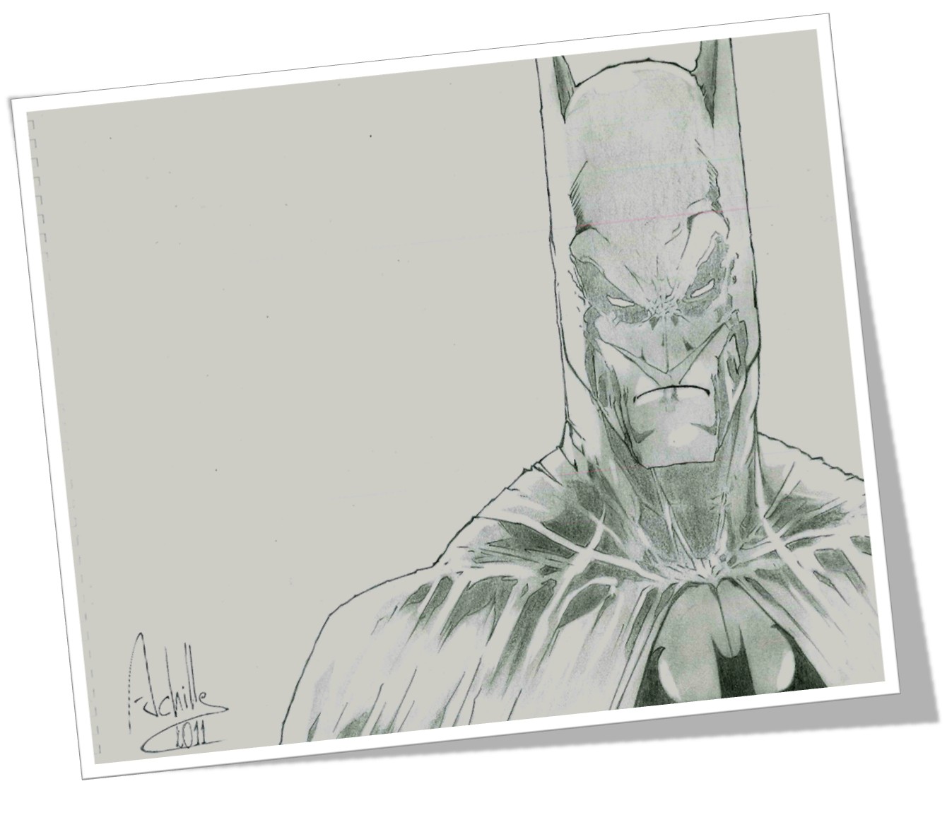 Fonds d'cran Art - Crayon BDs - Batman NZT-48