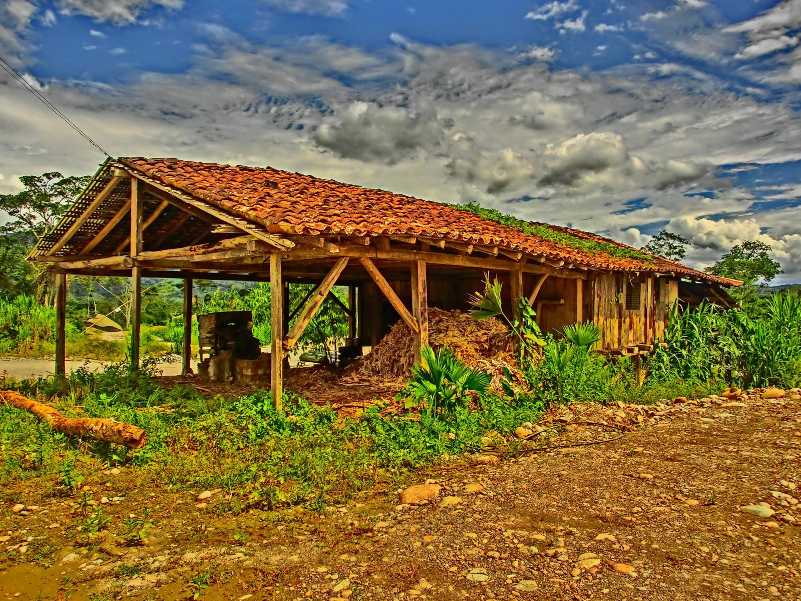 Wallpapers Trips : South America Ecuador Molienda, Hacienda LA DELICIA