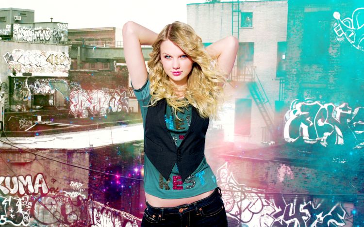 Fonds d'cran Clbrits Femme Taylor Swift Wallpaper N332460