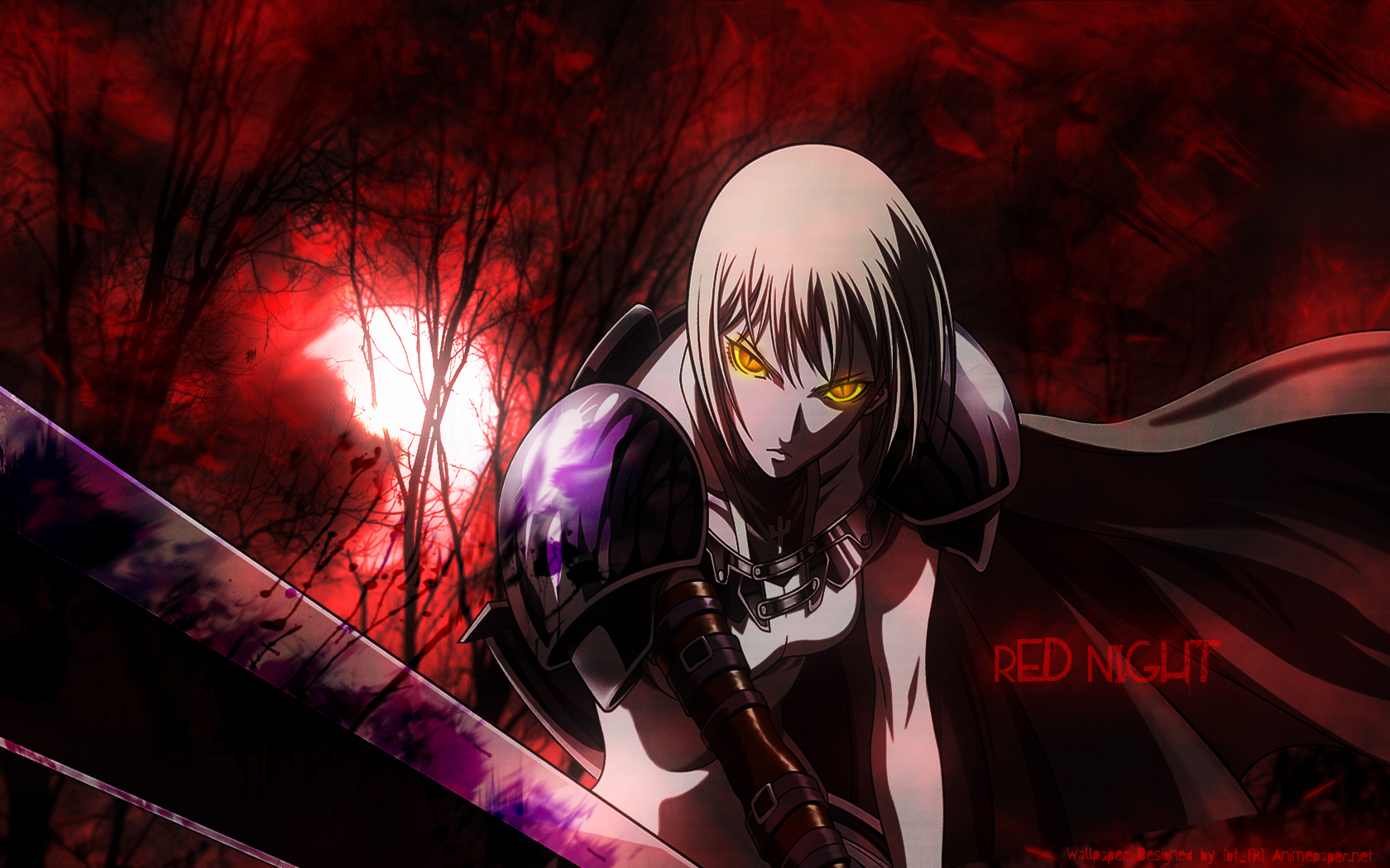 Fonds d'cran Manga Claymore 