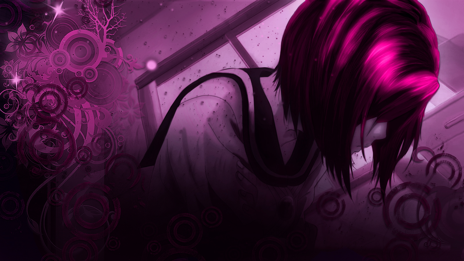 Wallpapers Digital Art Manga emo rose