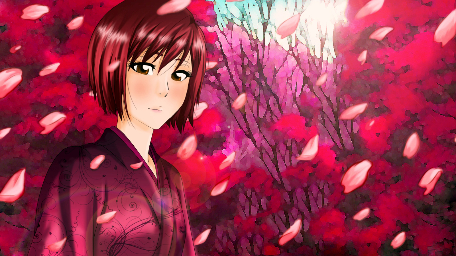 Wallpapers Digital Art Manga kimono