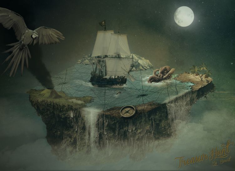 Fonds d'cran Fantasy et Science Fiction Pirates Wallpaper N332834