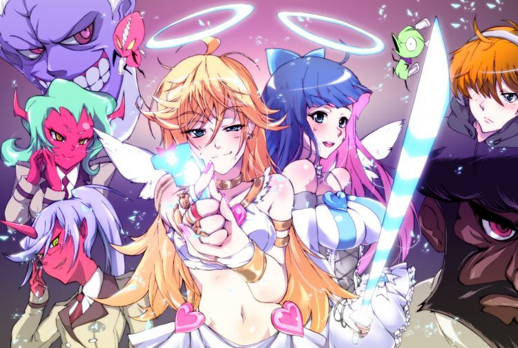 Fonds d'cran Manga Panty & Stocking With Garterbelt Panty & Stocking With Garterbelt