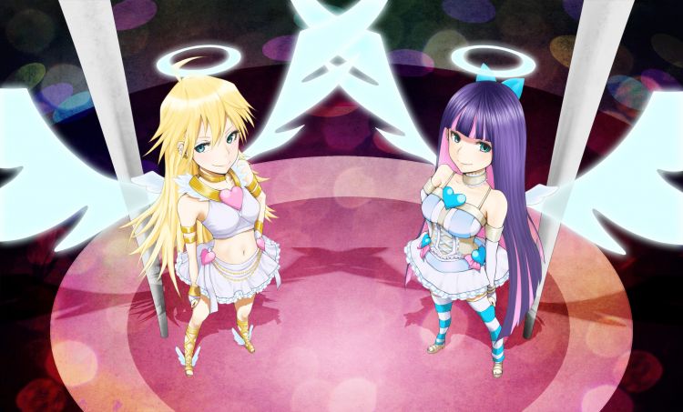 Fonds d'cran Manga Panty & Stocking With Garterbelt Panty & Stocking With Garterbelt