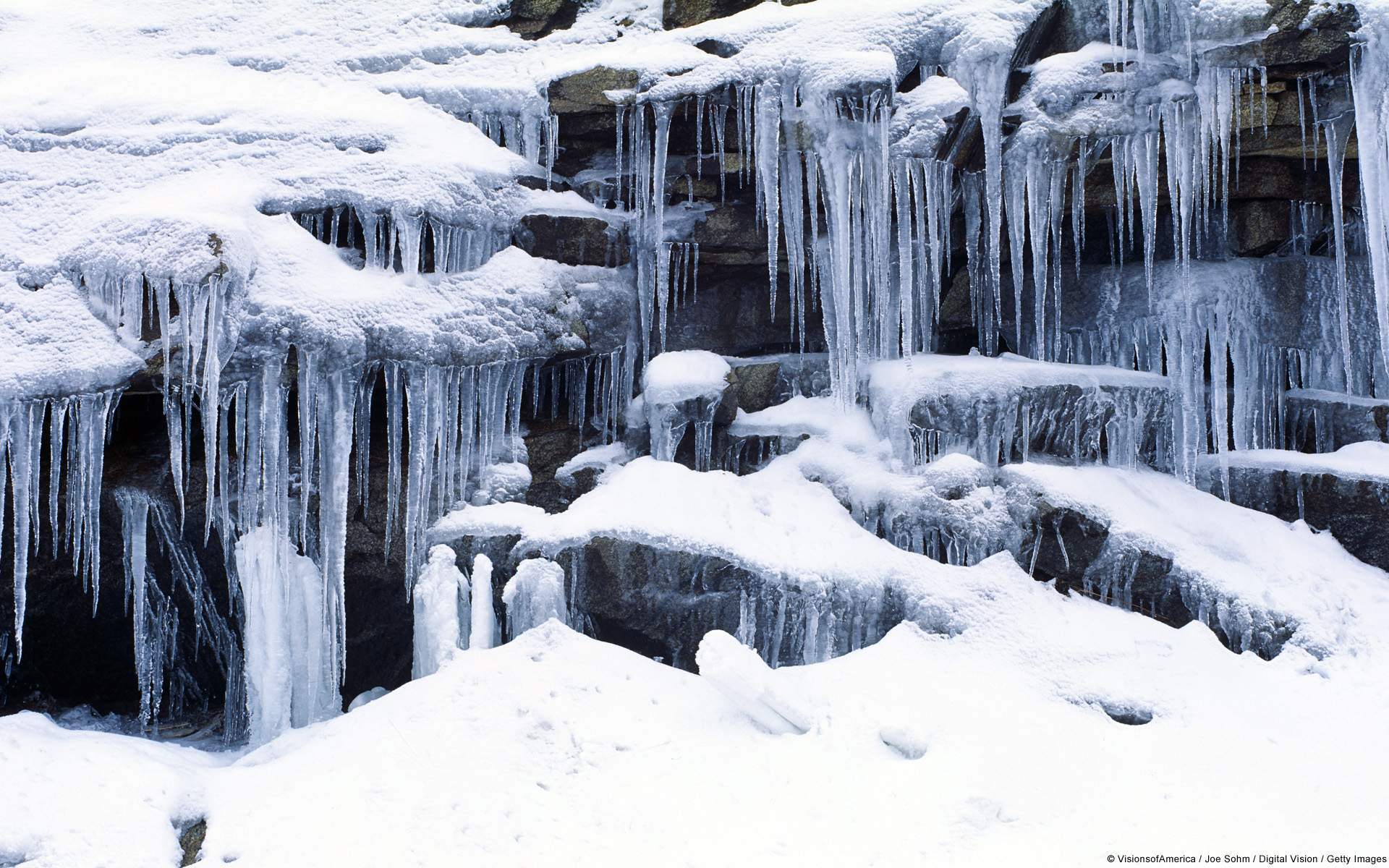 Fonds d'cran Nature Glaciers Nature : Neige ( Glaciers )