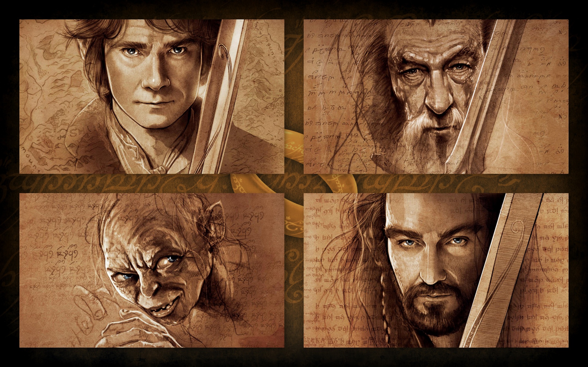 Fonds d'cran Cinma The Hobbit 