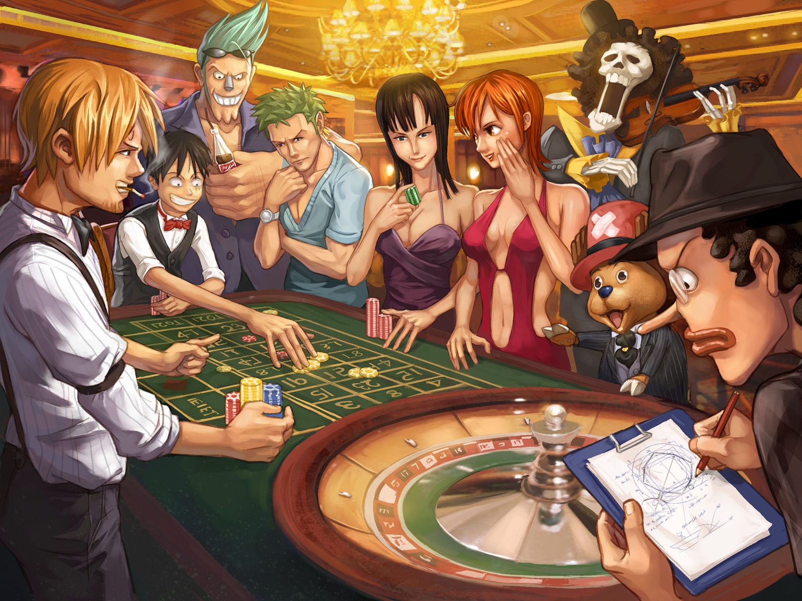 Fonds d'cran Manga One Piece 