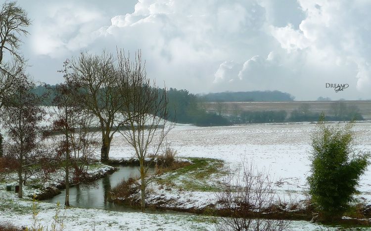 Fonds d'cran Nature Paysages Paysage Hivernal 