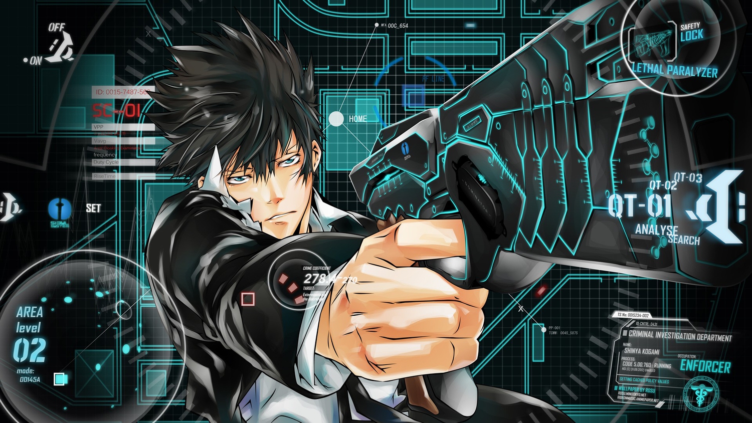 Fonds d'cran Manga Psycho-Pass 