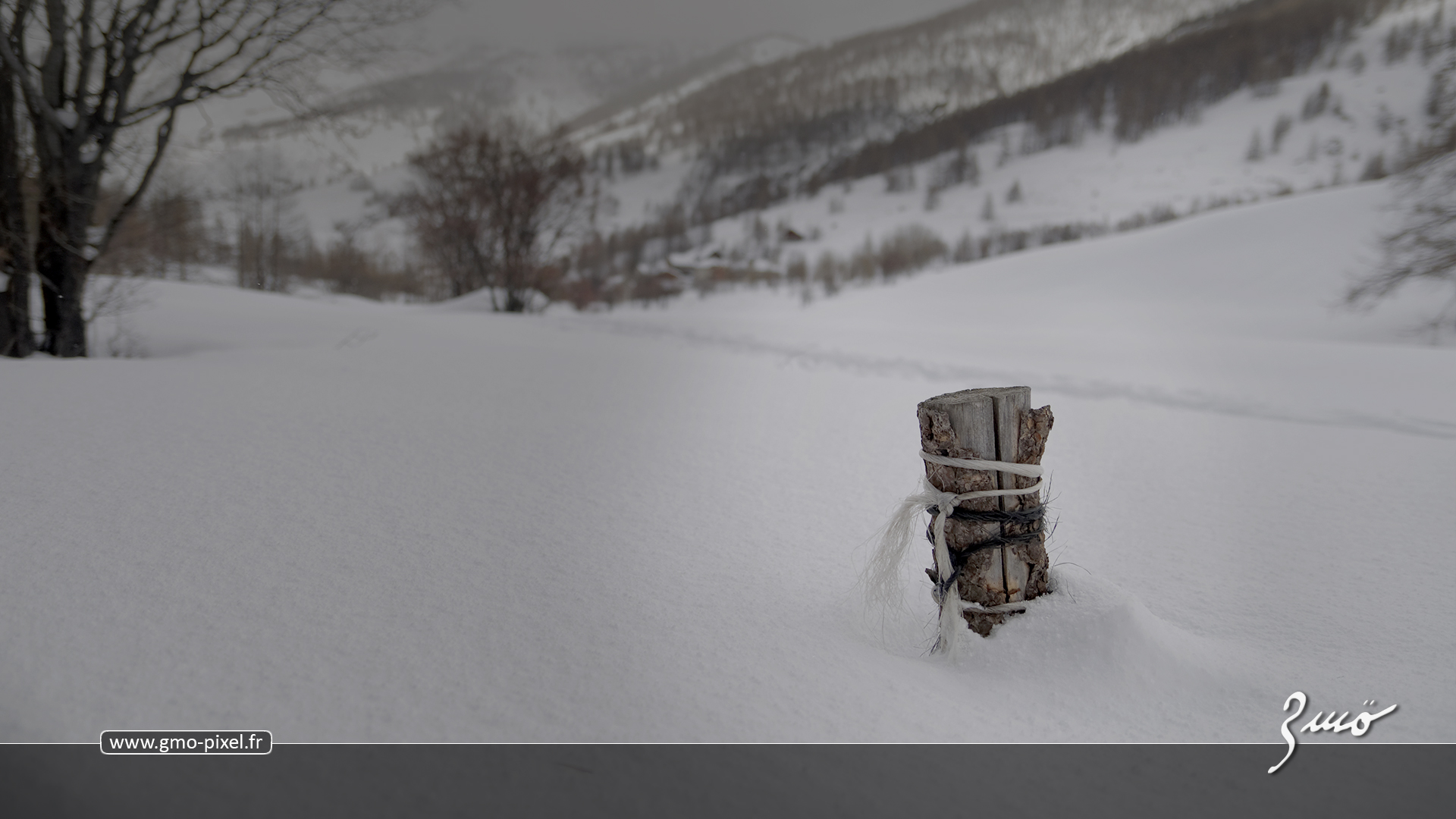 Wallpapers Nature Saisons - Winter L'hiver dans le Queyras