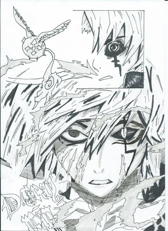 Wallpapers Art - Pencil Manga - D. Gray-man Wallpaper N333650