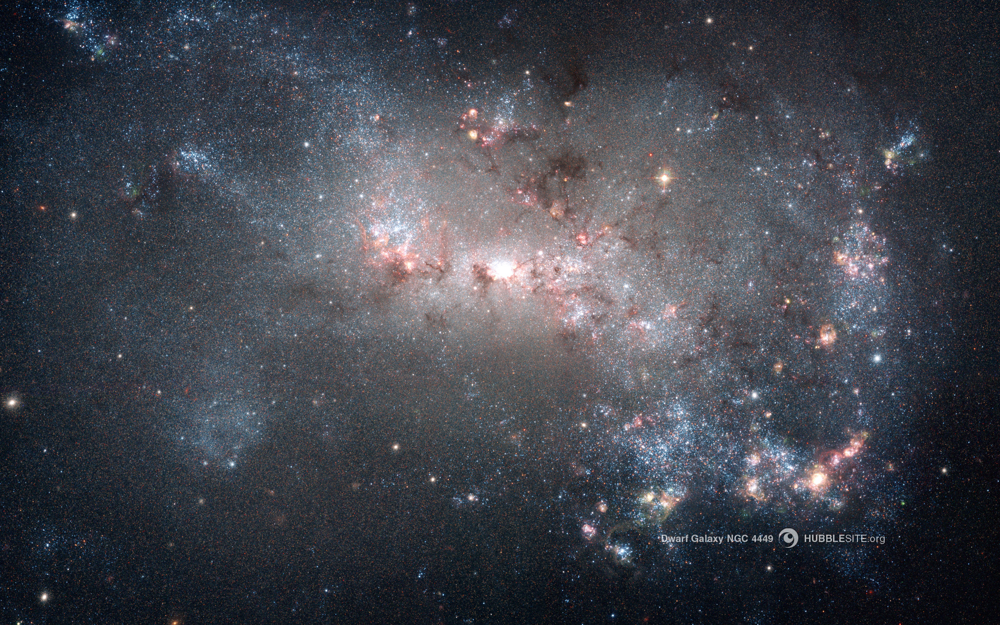 Wallpapers Space Stars - Nebulae Galaxie naine NGC 4449