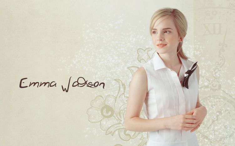 Fonds d'cran Clbrits Femme Emma Watson Wallpaper N334026