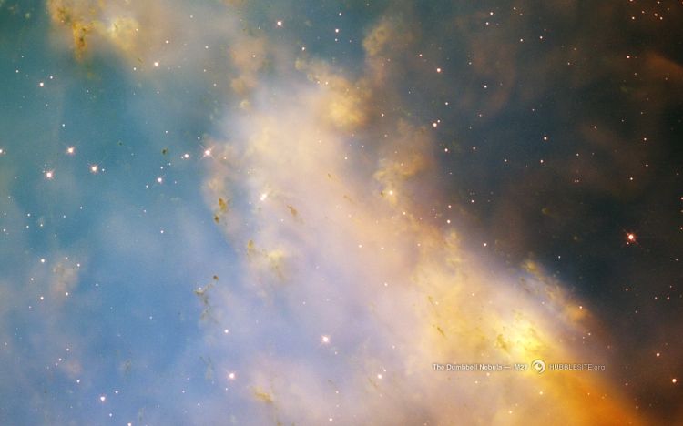 Wallpapers Space Stars - Nebulae Plan rapproch de M27, la nbuleuse haltre