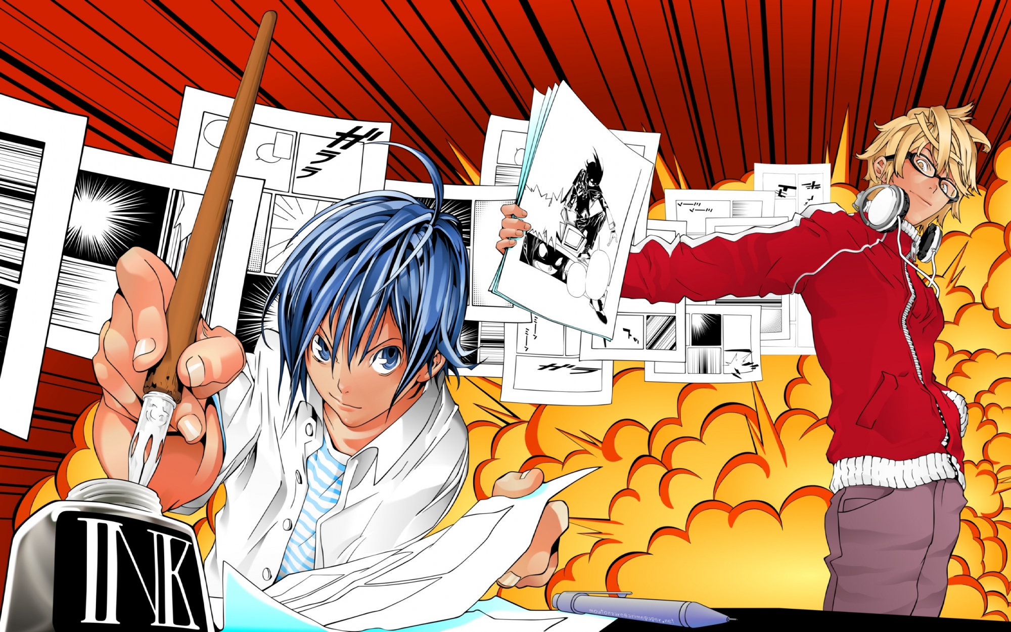 Wallpapers Manga Bakuman 