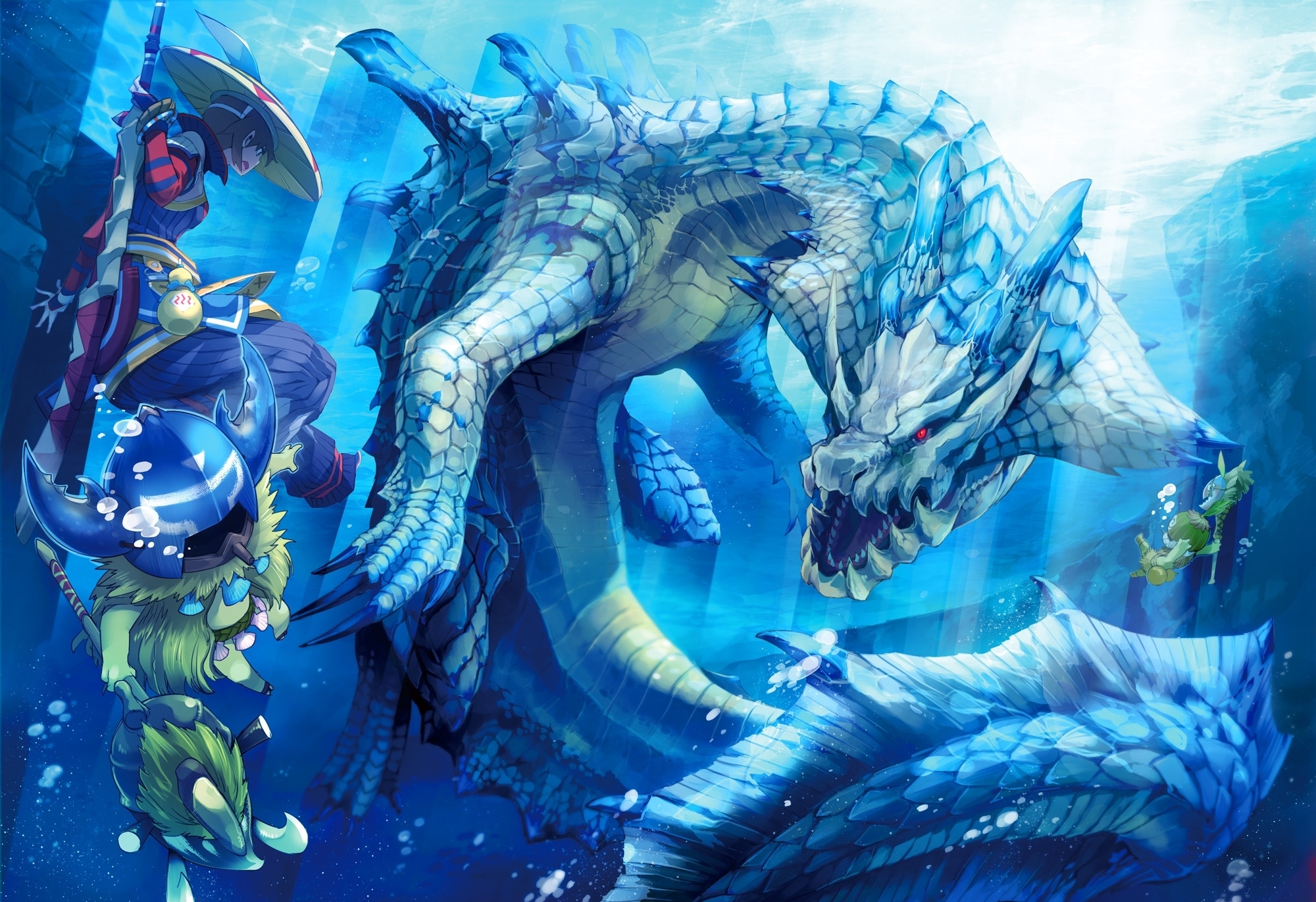 Wallpapers Video Games Monster Hunter saga 