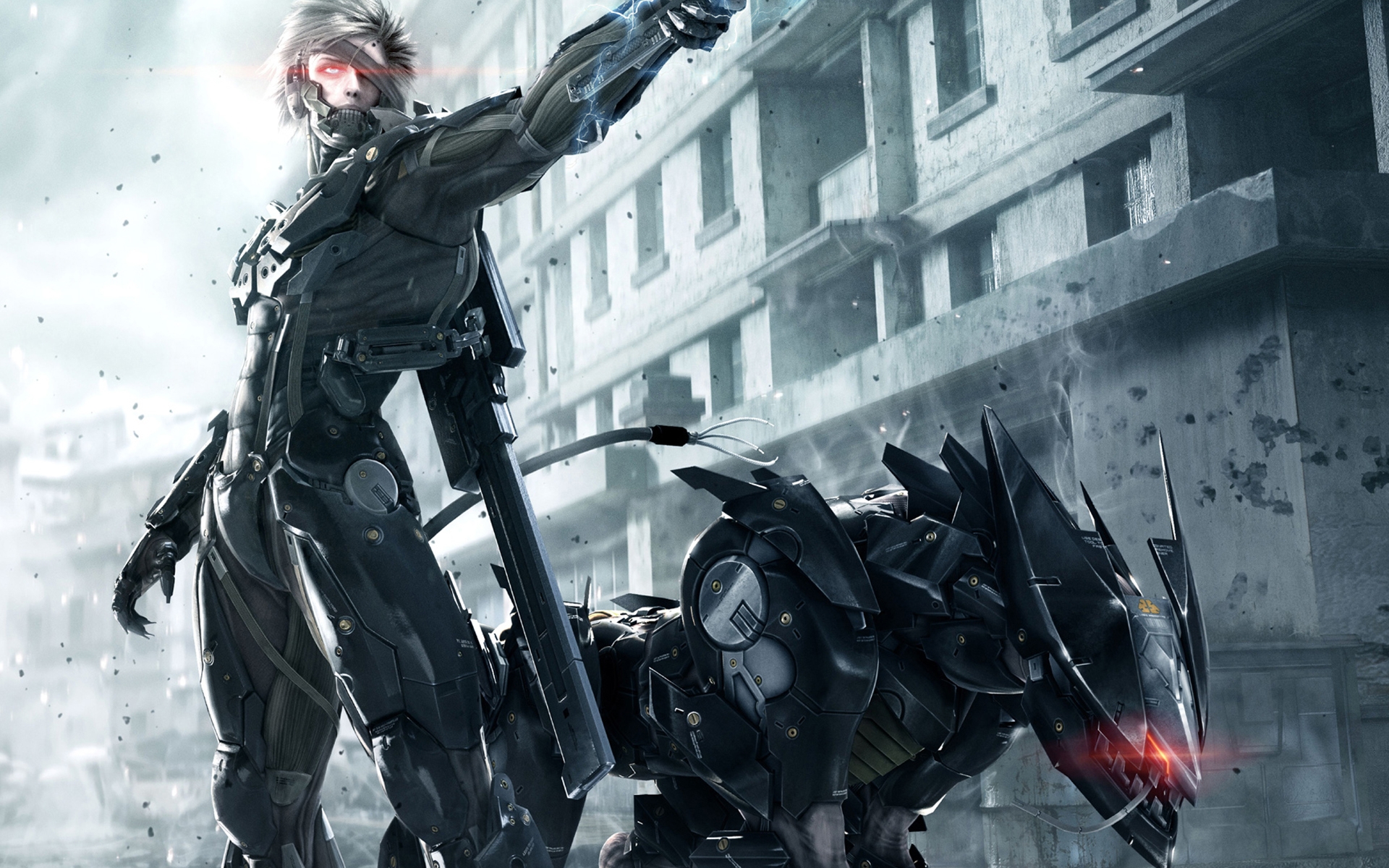 Fonds d'cran Jeux Vido Metal Gear Solid : Rising 