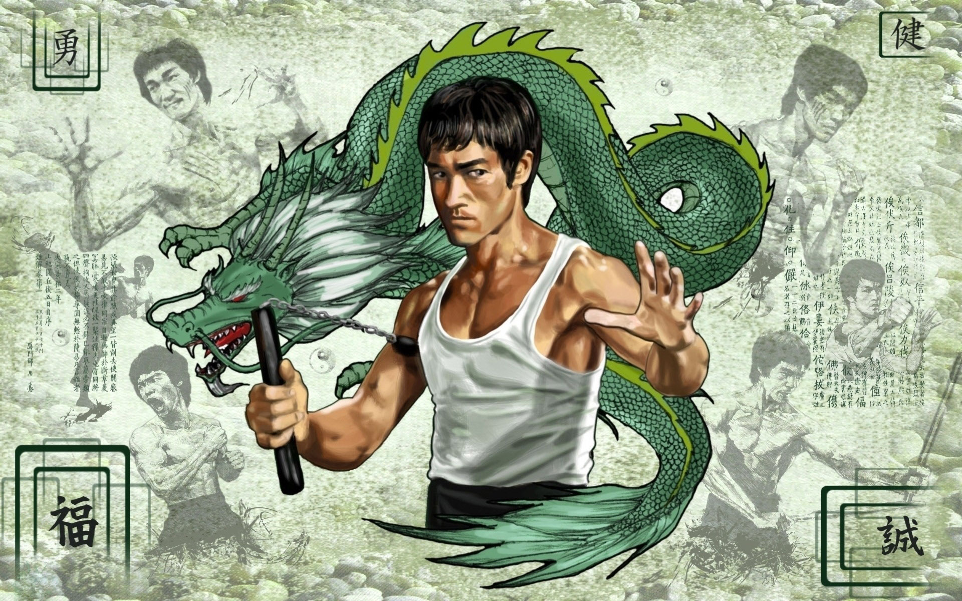 Wallpapers Celebrities Men Bruce Lee 