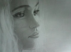  Art - Pencil Khaleesi