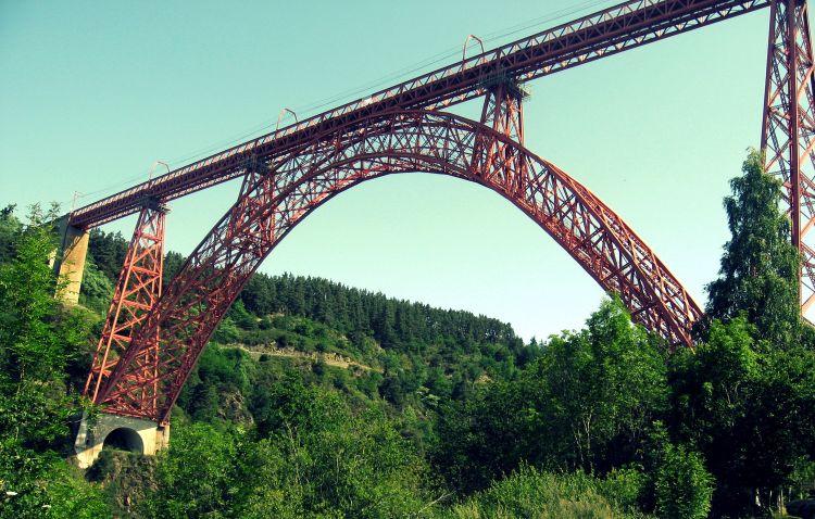 Fonds d'cran Constructions et architecture Ponts - Aqueducs Le viaduc de garabit