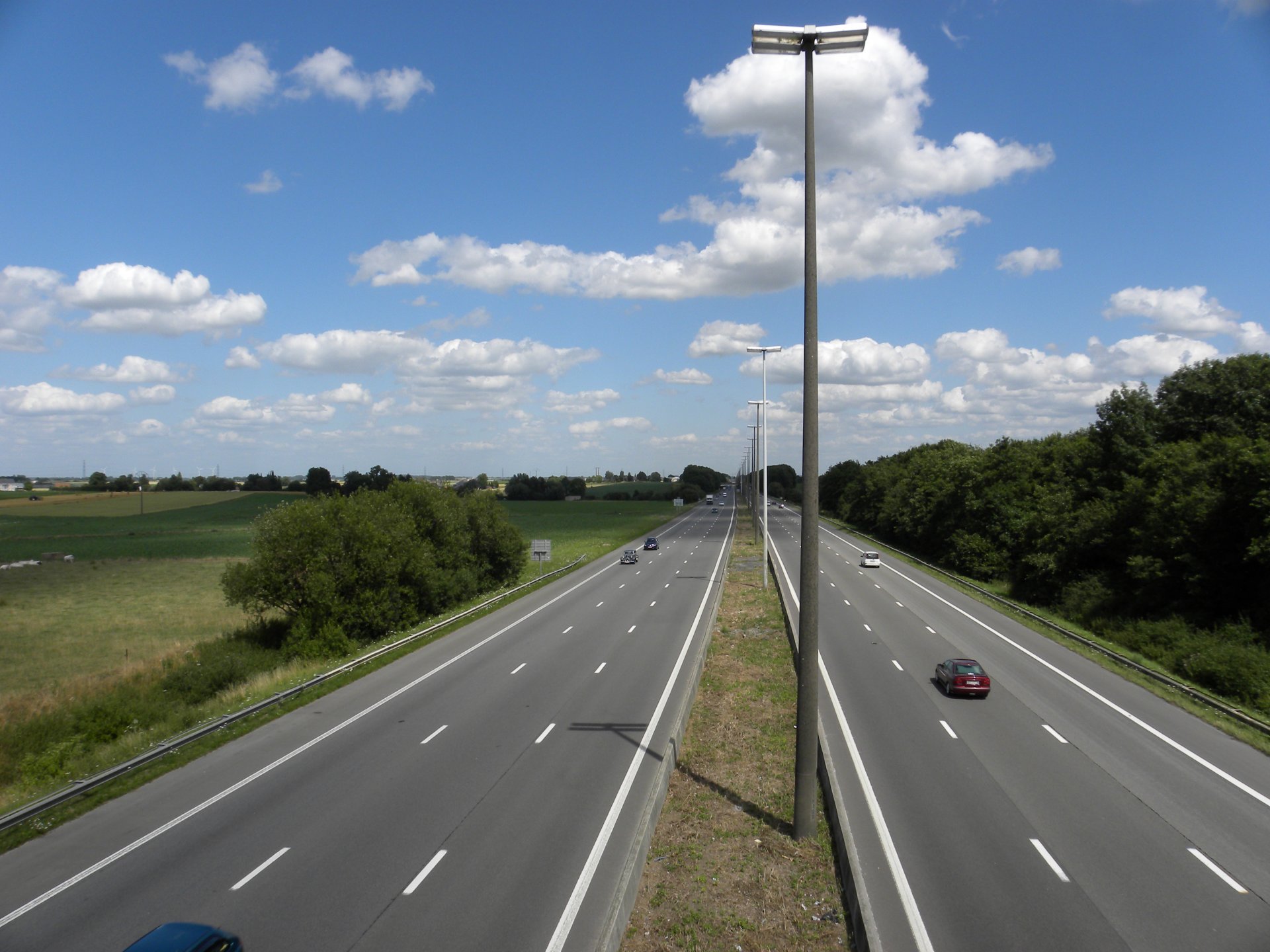 Wallpapers Constructions and architecture Roads - Motorways Autoroute E-42 Belgique