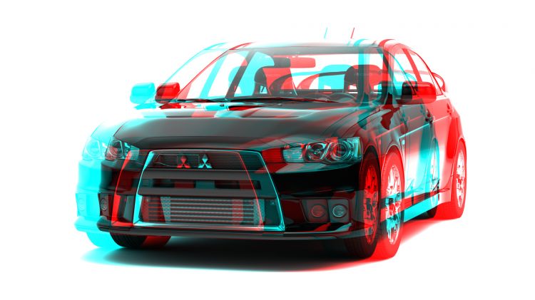 Fonds d'cran Voitures Mitsubishi Mitsubishi - 3D