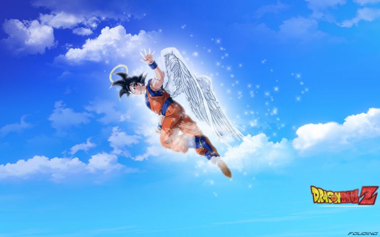 Fonds d'cran Manga Dragon Ball Z Fond d'écran Dragon ball z Goku ange 