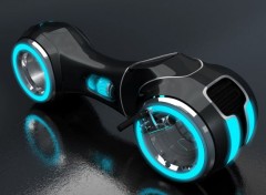  Art - Numrique Blue Light Cycle Tron