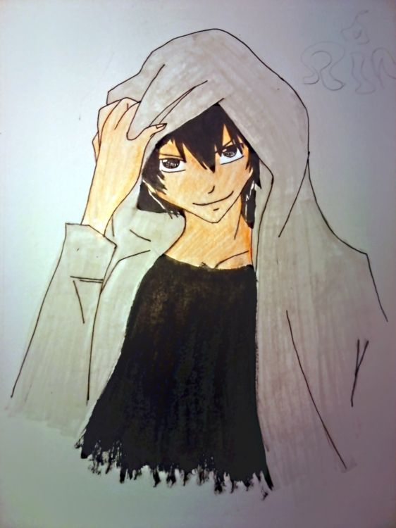 Fonds d'cran Art - Crayon Manga - Ao No Exorcist Rin Okumura