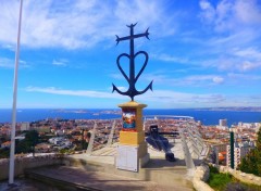  Voyages : Europe notre dame de la garde a Marseille