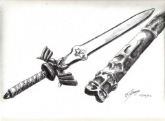  Art - Pencil epee zelda