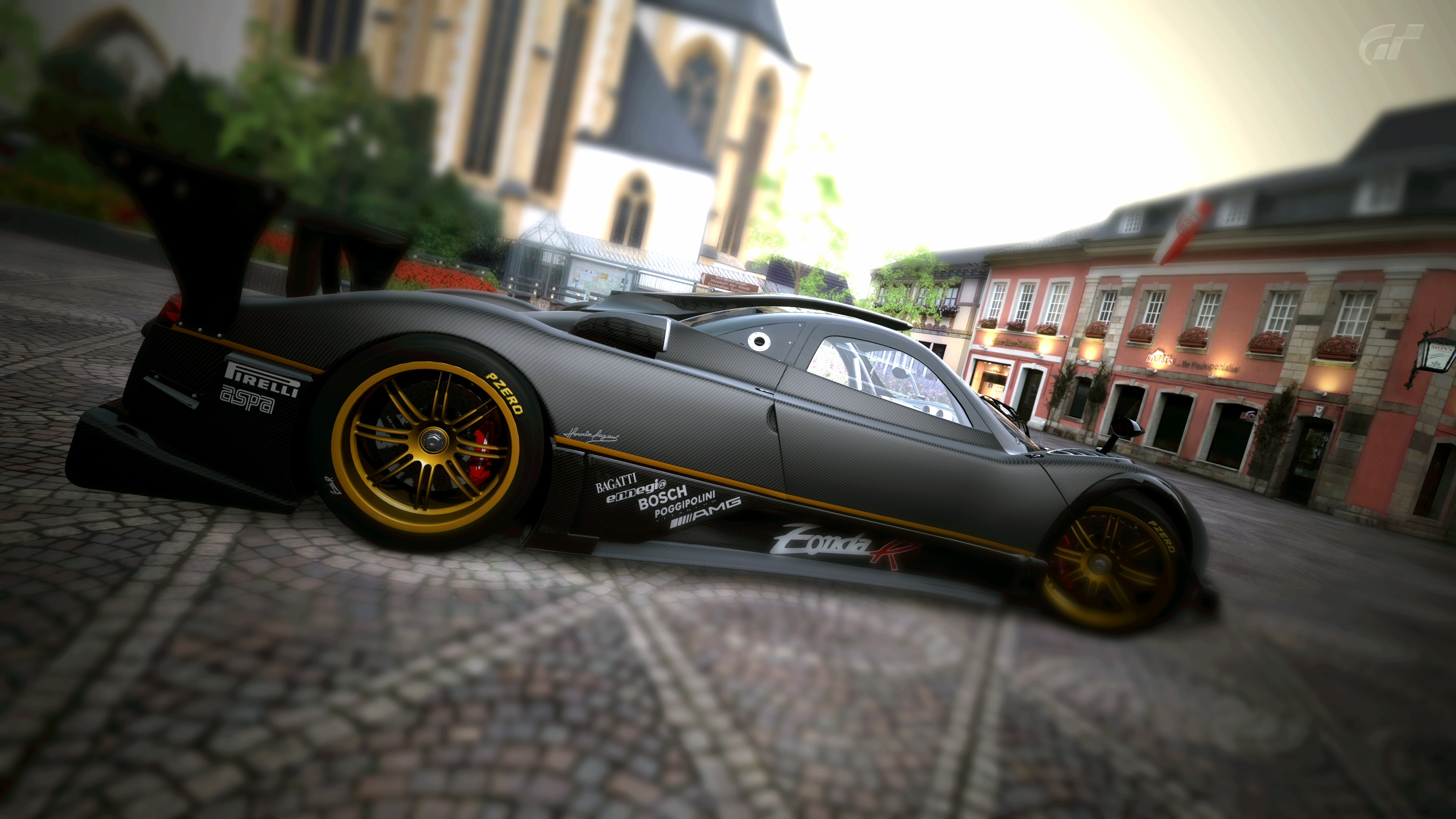 Fonds d'cran Jeux Vido Gran Turismo 5 Pagani Zonda R '09