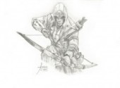  Art - Pencil Assassin's creed 3