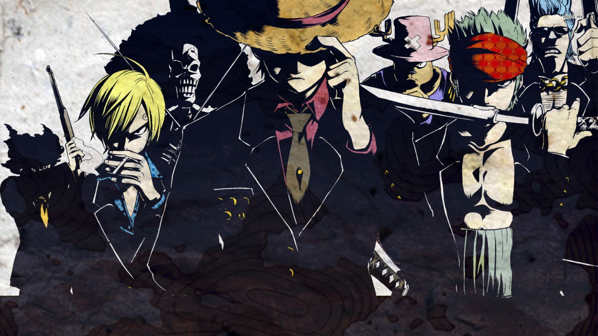 Wallpapers Manga One Piece Strawhat Mafia