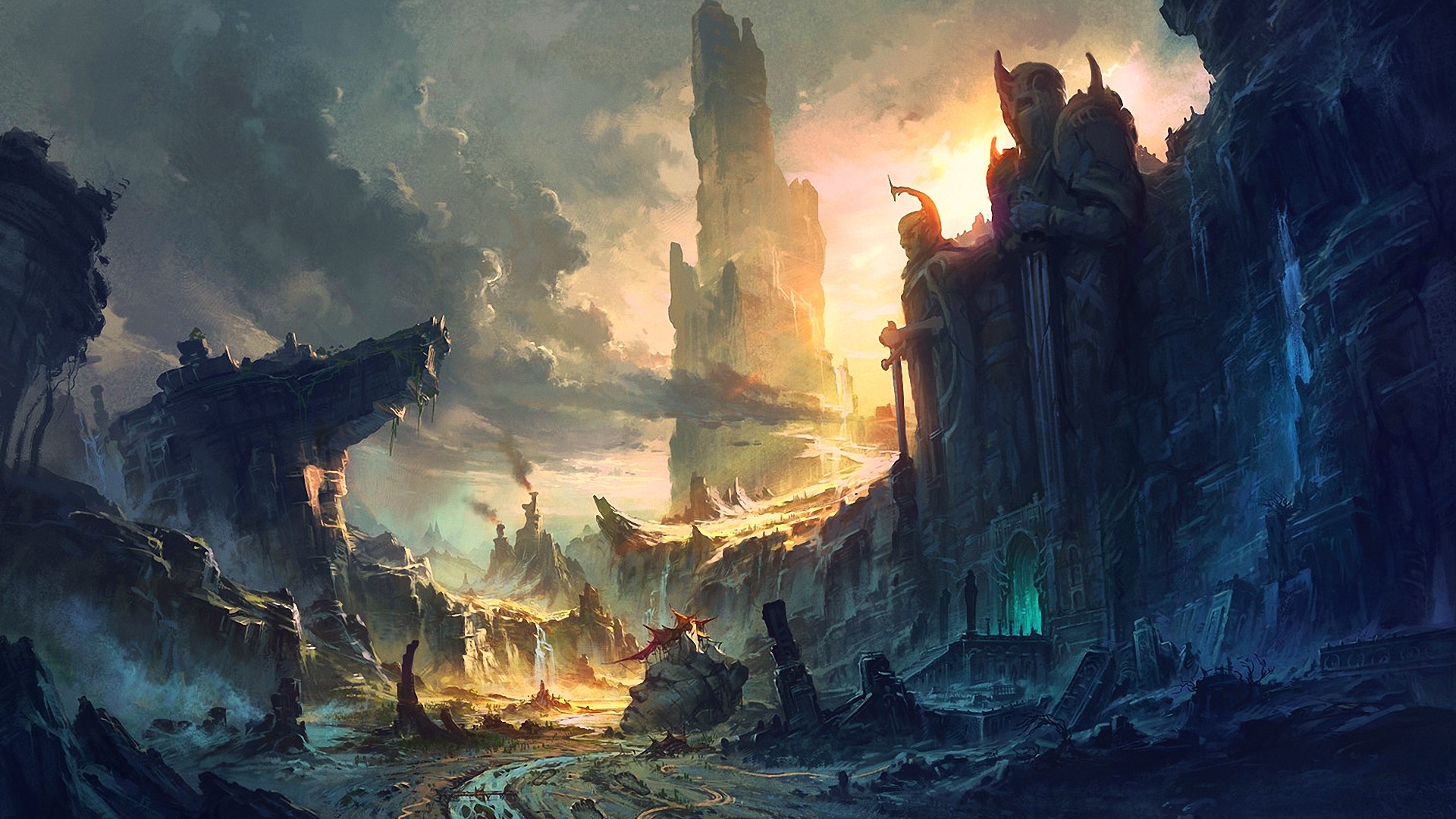 Wallpapers Fantasy and Science Fiction Fantasy Landscapes 