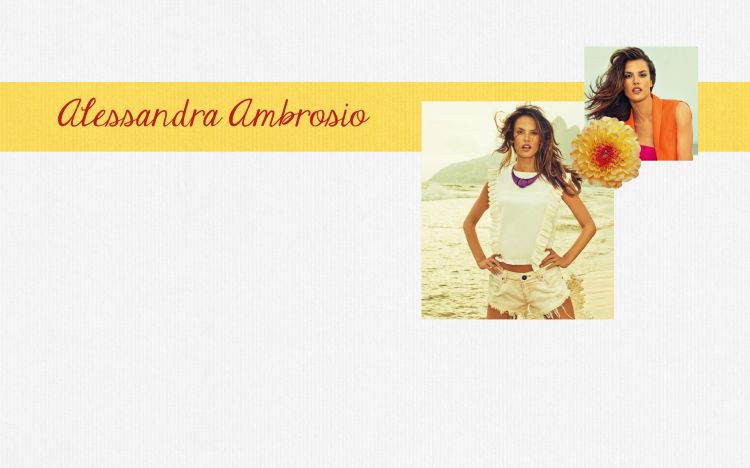 Wallpapers Celebrities Women Alessandra Ambrosio Wallpaper N338474