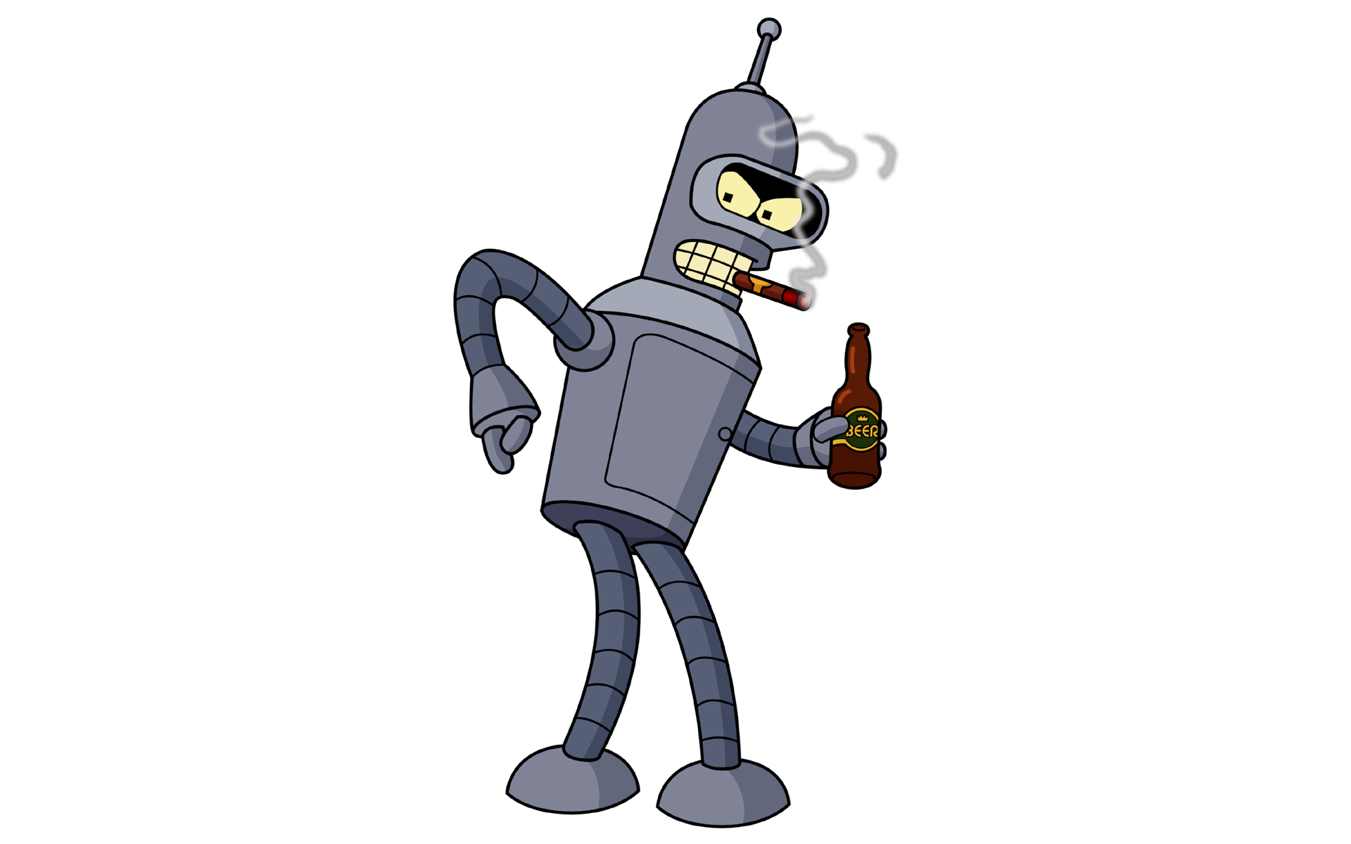 Wallpapers Cartoons Futurama Bender