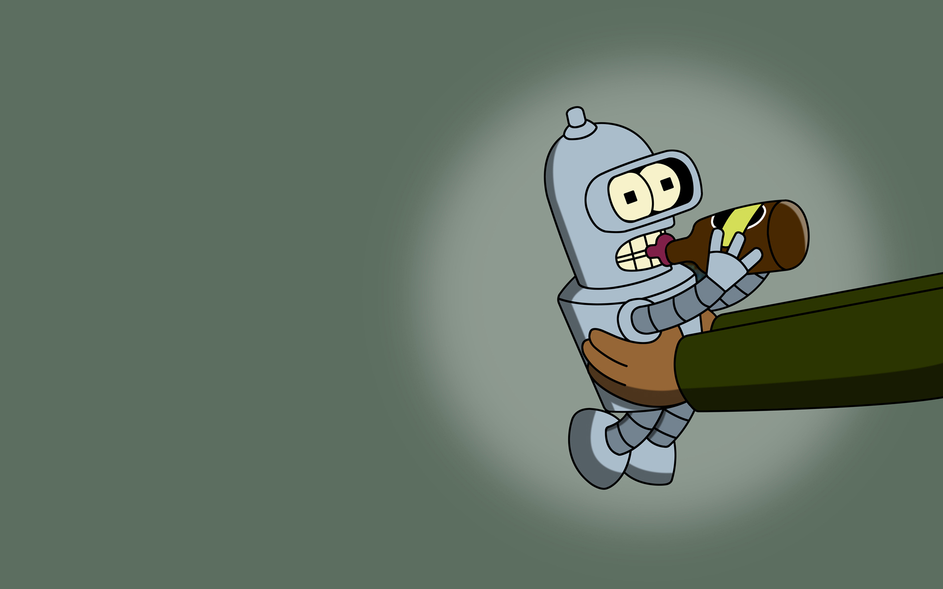 Wallpapers Cartoons Futurama Bender