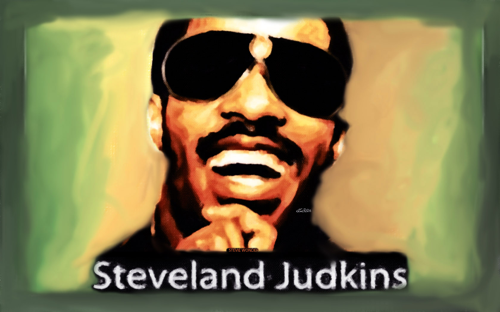 Fonds d'cran Art - Peinture Musique Stevie Wonder 