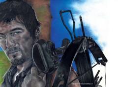  Art - Crayon Portrait de Daryl